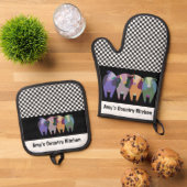 フォーフュスデザイン 鍋つかみ&鍋敷きセット (トップダウン)