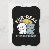 フォーフリ実在ー・フレンズ | かわいい猫とドッグデュオ (正面)