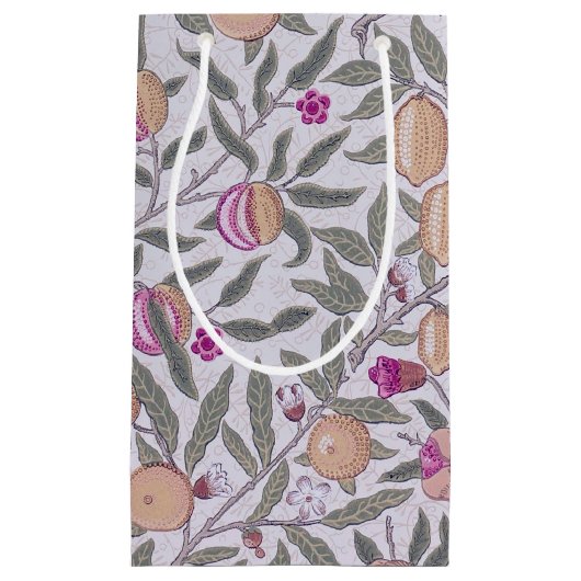 フォーフルーツウィリアムモリススモール抱き枕 スモールペーパーバッグ (正面)