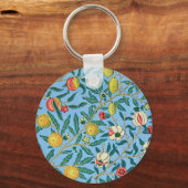 フォーフルーツバイウィリアム・モリス キーホルダー (正面)