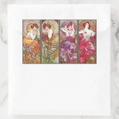 フォーフローラムカ 長方形シール (バッグ)