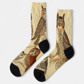 フォーフールイラストレーション ソックス (左)