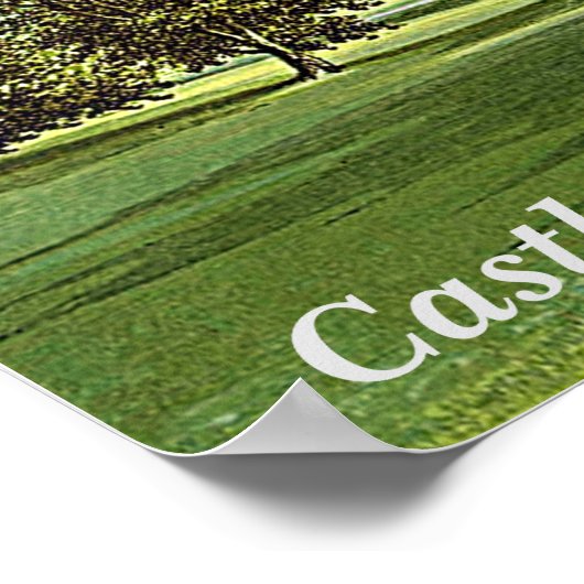 フォーブスコティッシュクランキャッスルフォーブスアバディエンシャー ポスター (角)