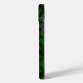 フォーブスタータンチェックグリーンブラックプレイド Case-Mate iPhoneケース (裏面 / 左)