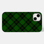 フォーブスタータンチェックグリーンブラックプレイド Case-Mate iPhoneケース (裏面 (横))