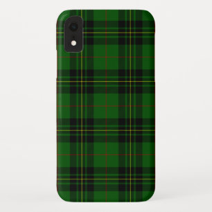 フォーブスタータンチェックグリーンブラックプレイド iPhone XRケース