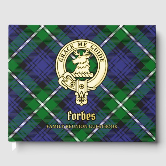 フォーブスファミリー懇親会 ゲストブック (正面)