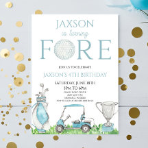 フォーブルーゴルフ4th誕生日パーティー