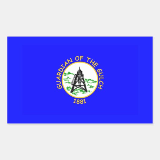 フォーヘレナ州旗 長方形シール (正面)