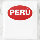 フォーペルー 楕円形シール (バッグ)