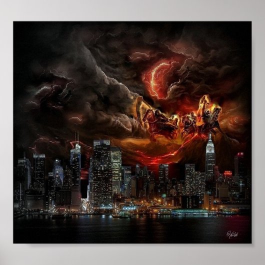 フォーホースメンニューヨーク ポスター (正面)