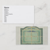 「フォーマットのヒントからのフルーツおよび家庭菜園、 名刺 (正面/裏面)