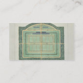 「フォーマットのヒントからのフルーツおよび家庭菜園、 名刺 (裏面)