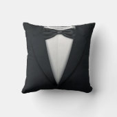 フォーマルなメンズのタキシードのタキシード クッション (裏面)