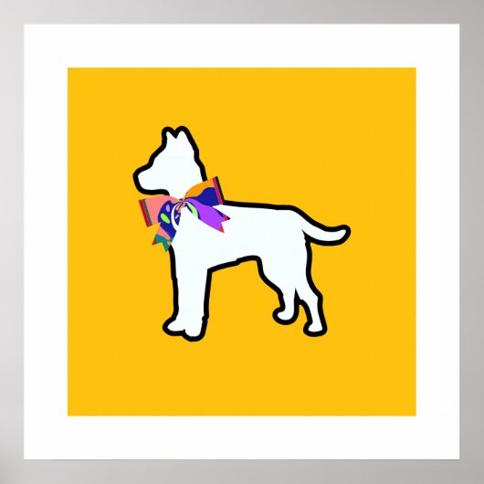 フォーマルな服装で、蝶ネクタイを締めて ポスター (正面)