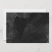 フォーマルな結婚式の延期メッセージの平野 招待状 (裏面)