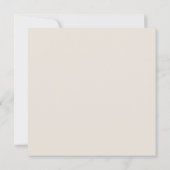 フォーマルな花の華麗さの結婚式招待状 招待状 (裏面)