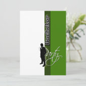 フォーマルな“独身最後の夜”ステージデビュー 招待状 (スタンド正面)