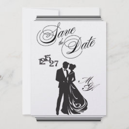 フォーマルな Save the Date を行います 招待状