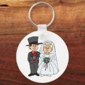 フォーマルの結婚スタイル キーホルダー (正面)