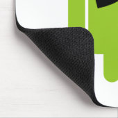 フォーマルアンドロイドロボットのアイコン図 マウスパッド (コーナー)