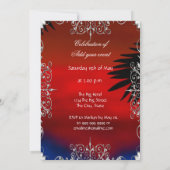 フォーマルイベントパーティの招待状2 招待状 (裏面)