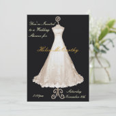 フォーマルウェディングシャワー招待状 招待状 (スタンド正面)