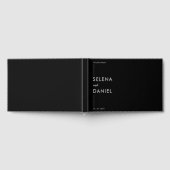 フォーマルエレガント金結婚箔 ゲストブック (全面)