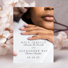 フォーマルクラシックTuxedo黒写真Save The Date