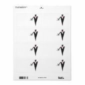 フォーマルケータリング ラベル (フルシート)