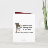 フォーマルサンキューカード-金ゴールドとBurgundy サンキューカード (裏面)