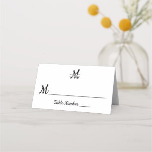 フォーマルシンプルエレガントCookie – 護衛カード プレイスカード