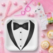 フォーマルツキセド広場 ペーパープレート (パーティー)