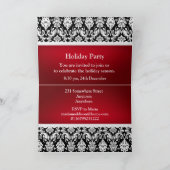 フォーマルパーティの招待状 招待状 (内部)