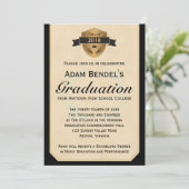 フォーマルフェイク卒業発表 招待状 (スタンド正面)