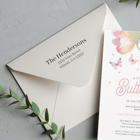 フォーマルプロフェッショナル差出人住所 セルフインキングスタンプ