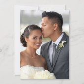 フォーマルミニマルダスティブルー結婚ズ 招待状 (裏面)