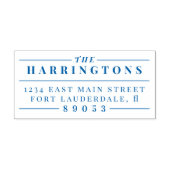 フォーマルヴィンテージスタイルファミリ名差出人住所 セルフインキングスタンプ (デザイン)