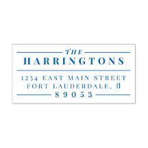 フォーマルヴィンテージスタイルファミリ名差出人住所