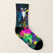 フォーマル新郎またはプロムペイントボール ソックス (右外側)