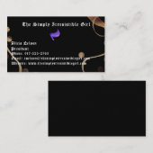 フォーマル標準、3.5インチx 2.0インチ名刺 名刺 (正面/裏面)