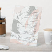 フォーマル結婚メニューエレガント 台座サイン (インサイチュ)