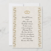 フォーマル結婚式招待状 招待状 (正面)