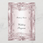 フォーマル結婚式 プログラム (裏面)