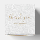 フォーマル金ゴールド書道あり結婚 フェイバーボックス (上部)