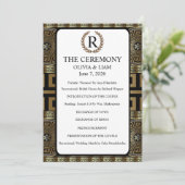 フォーマル クラシカル ギリシャン キー オブ ライフ ご夫婦 プログラム (スタンド正面)