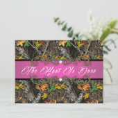 フォーマル-狩りは過剰結婚式招待状です 招待状 (スタンド正面)