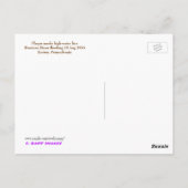 フォーマーホテルイーストン ポストカード (裏面)