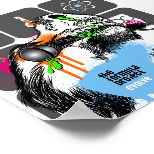 フォーミュラプロジェクトのゲリラ ポスター (角)