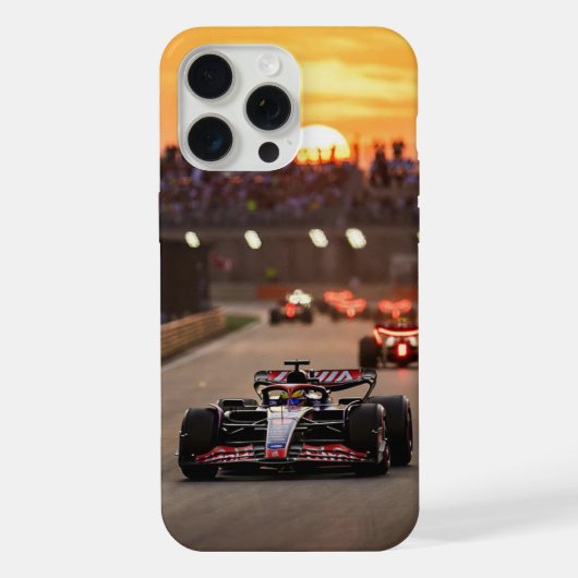フォーミュラ1カーiPhoneケース iPhoneケース (裏面)